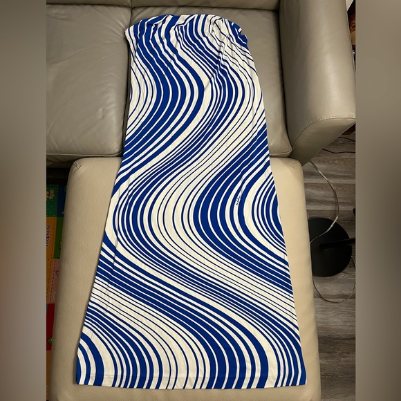 NWT - Ice Iceberg Women’s Azure Maxi Skirt -  Made in Italy - EU 50 / US 34 - Picture 7 of 10